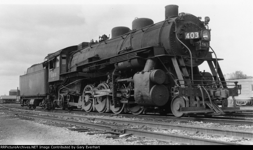 MILW 2-8-2 #403 - MIlwaukee Rood